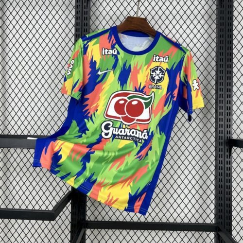 Camisola Brasil Aquecimento 2025