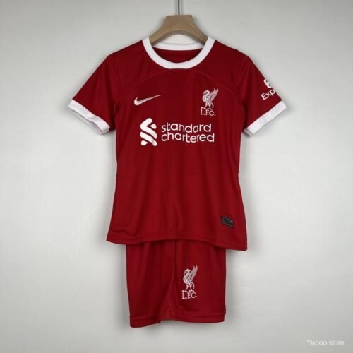 Kit Criança Liverpool Principal 2023/24