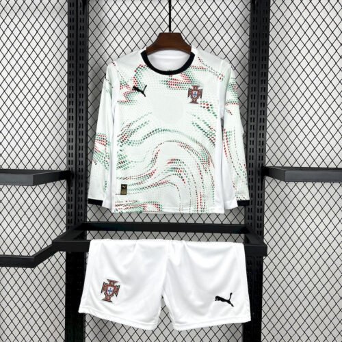 Kit Criança Portugal Alternativa Manga Comprida 2025