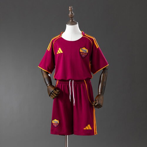 Kit Criança Roma Principal 2025/26