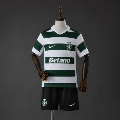 Kit Criança Sporting Principal 2026/27