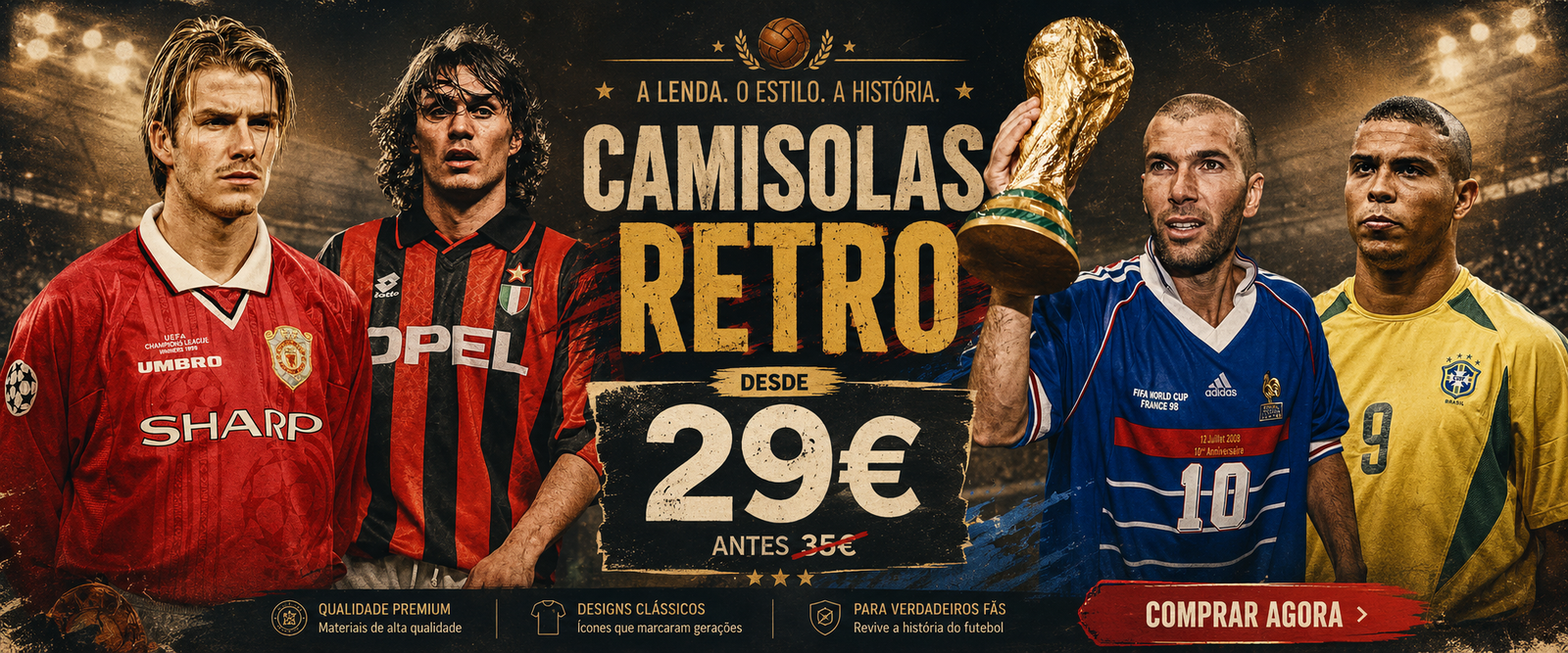 Camisolas Retro