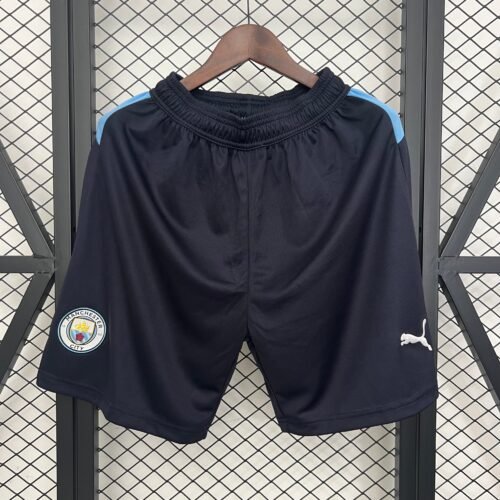 Calções Manchester City Principal Preto 2025/26