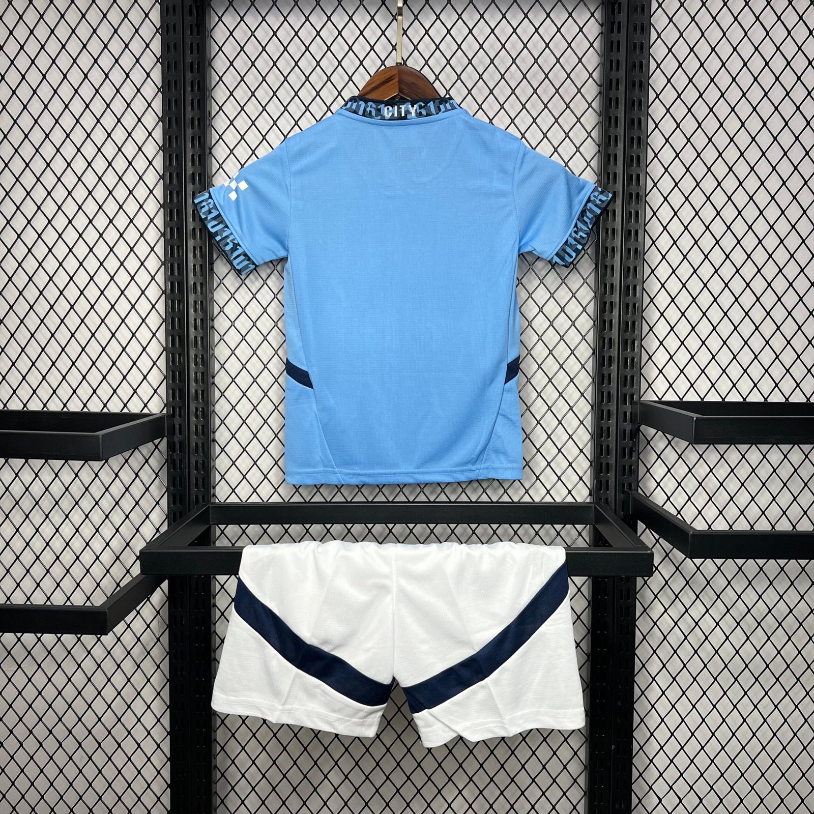 Kit Criança Manchester City Principal 2024/25 - Image 2