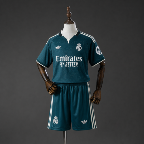 Kit Criança Real Madrid Alternativo 2026/27