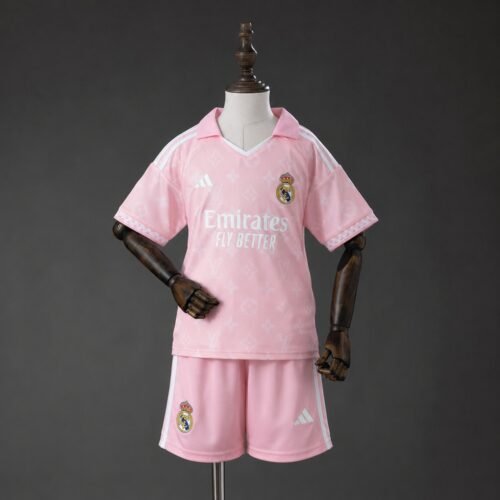 Kit Criança Real Madrid x Louis Vuitton Edição Especial 2026/27