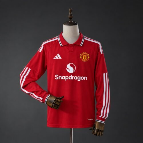 Camisola Manchester United Principal Manga Comprida 2026/27