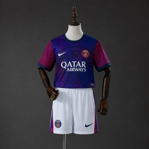 Kit Criança Paris Saint-Germain Aquecimento 2026/27